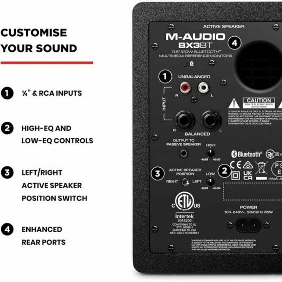Cushions - puder M-Audio BX3 PAIRBT #9