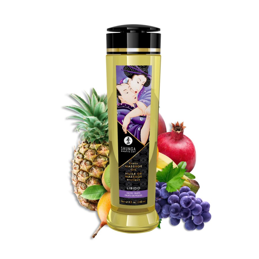 Erotisk massageolie Shunga 240 ml Eksotiske Frugter (240 ml) #5