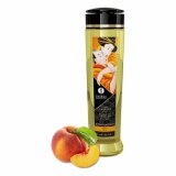 Erotisk massageolie Shunga Stimulation Fersken (240 ml) #1