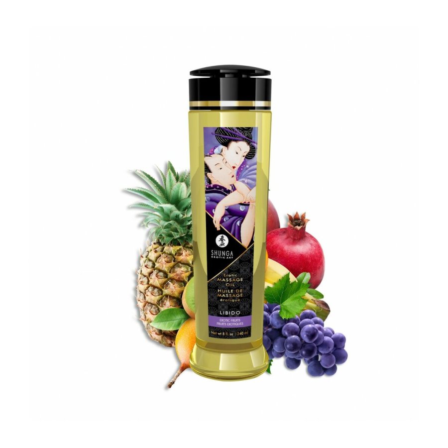 Erotisk massageolie Shunga Lbido 240 ml Eksotiske Frugter #3