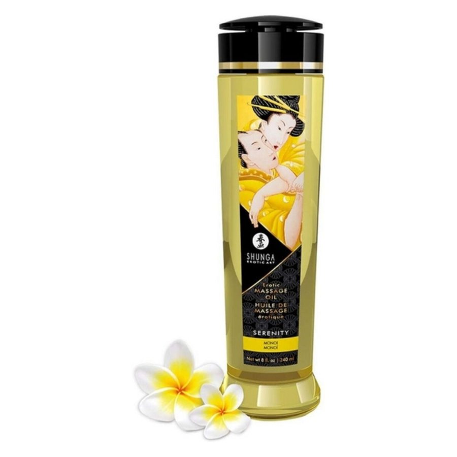 Erotisk massageolie Shunga Serenity Monoi 240 ml Elskovsmiddel #3