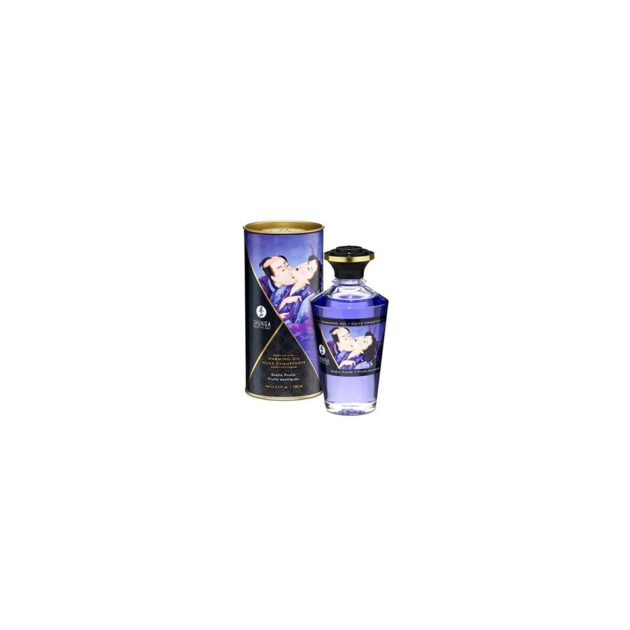 Erotisk massageolie Shunga SHU127-EXOTIC FRUITS 100 ml Eksotiske Frugter #5