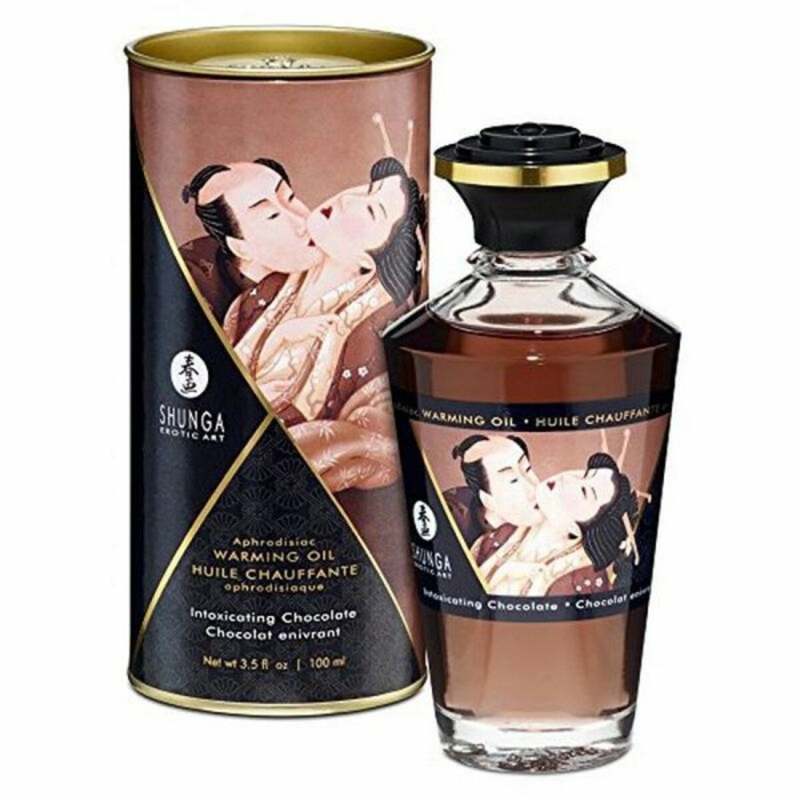 Erotisk massageolie Shunga 100 ml Chokolade #1