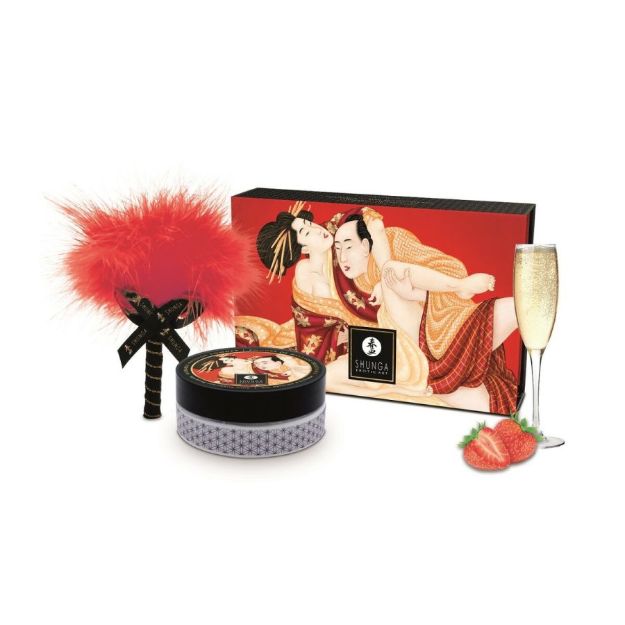 Sensuel Pudder Shunga CHAMPAGNE STRAWBERRIES 75 g #1