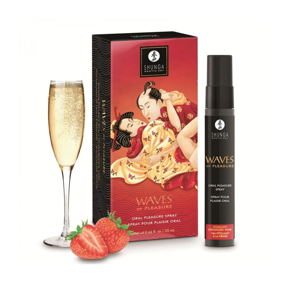 Glidecreme Shunga Jordb�r Champagne 20 ml #1
