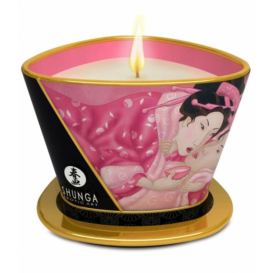 Senze Massage Lys Drillende Shunga 8401300 Roser 170 ml #1