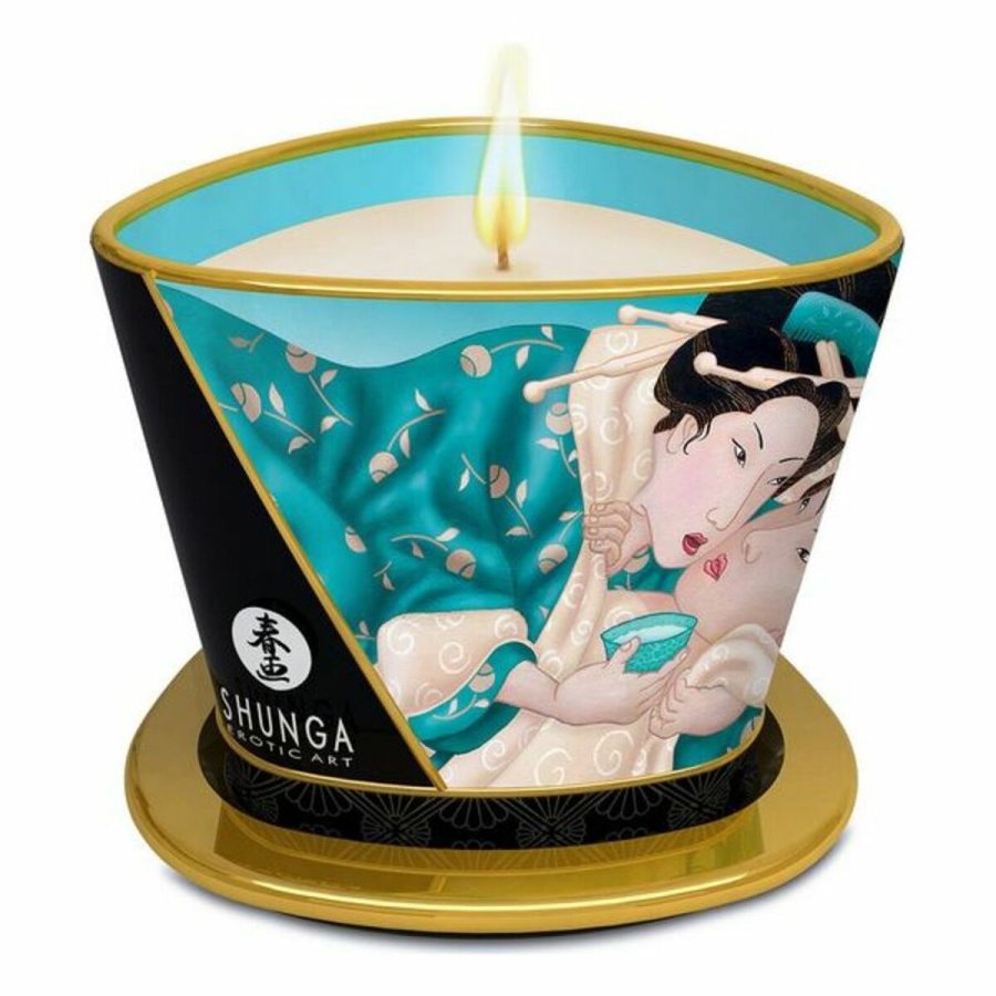 Senze Massage Lys Drillende Shunga Island's Flower Floral 170 ml #1
