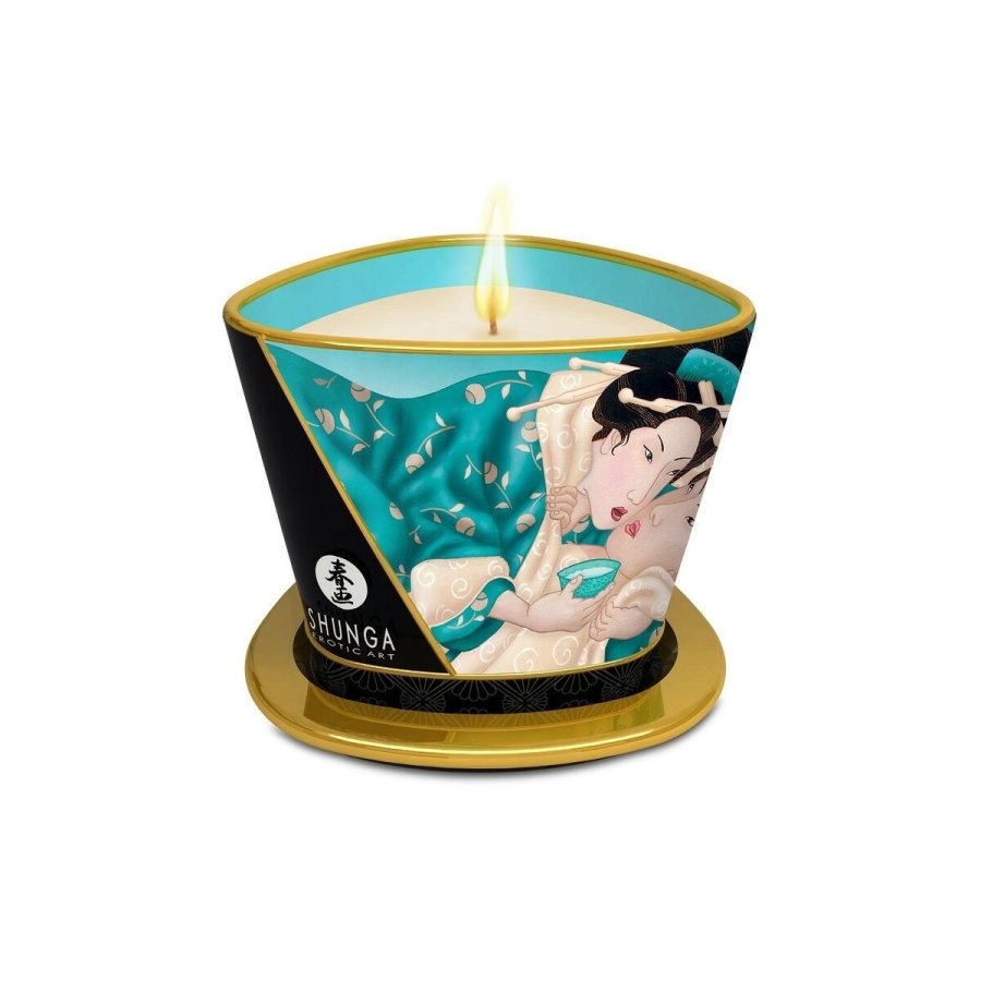 Senze Massage Lys Drillende Shunga Island's Flower Floral 170 ml #9