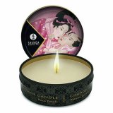 Senze Massage Lys Drillende Shunga SHU119-ROSE Roser 30 ml #5
