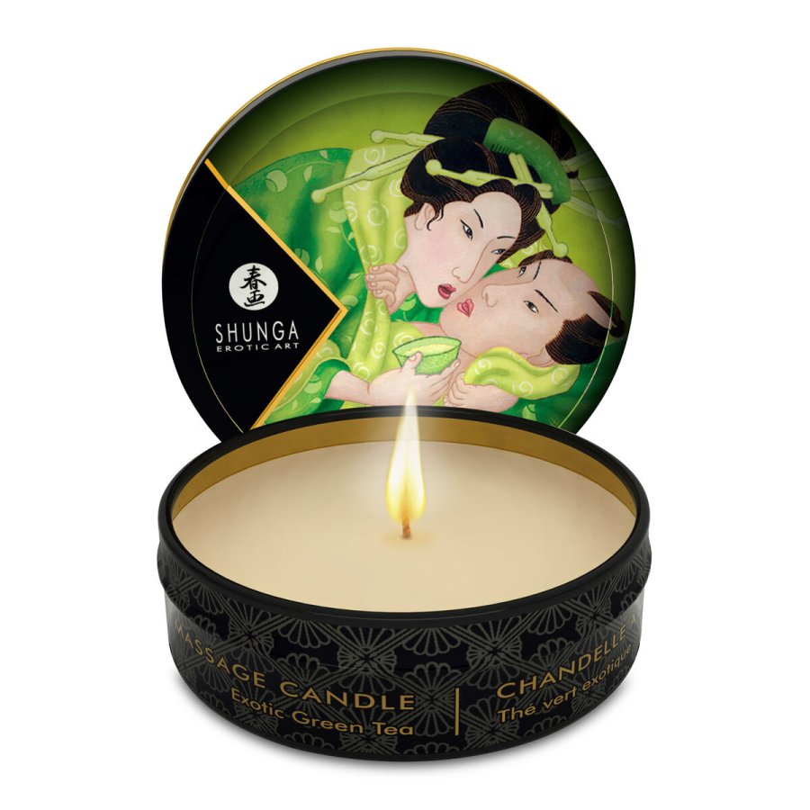 Senze Massage Lys Drillende Shunga Exotic Green Tea Grn Te 30 ml #3
