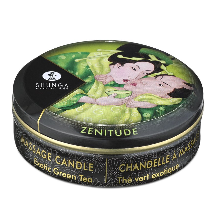 Senze Massage Lys Drillende Shunga Exotic Green Tea Grn Te 30 ml #5