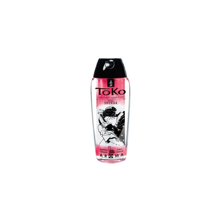 Glidecreme med smag Shunga 8407400 165 ml Jordbr #1