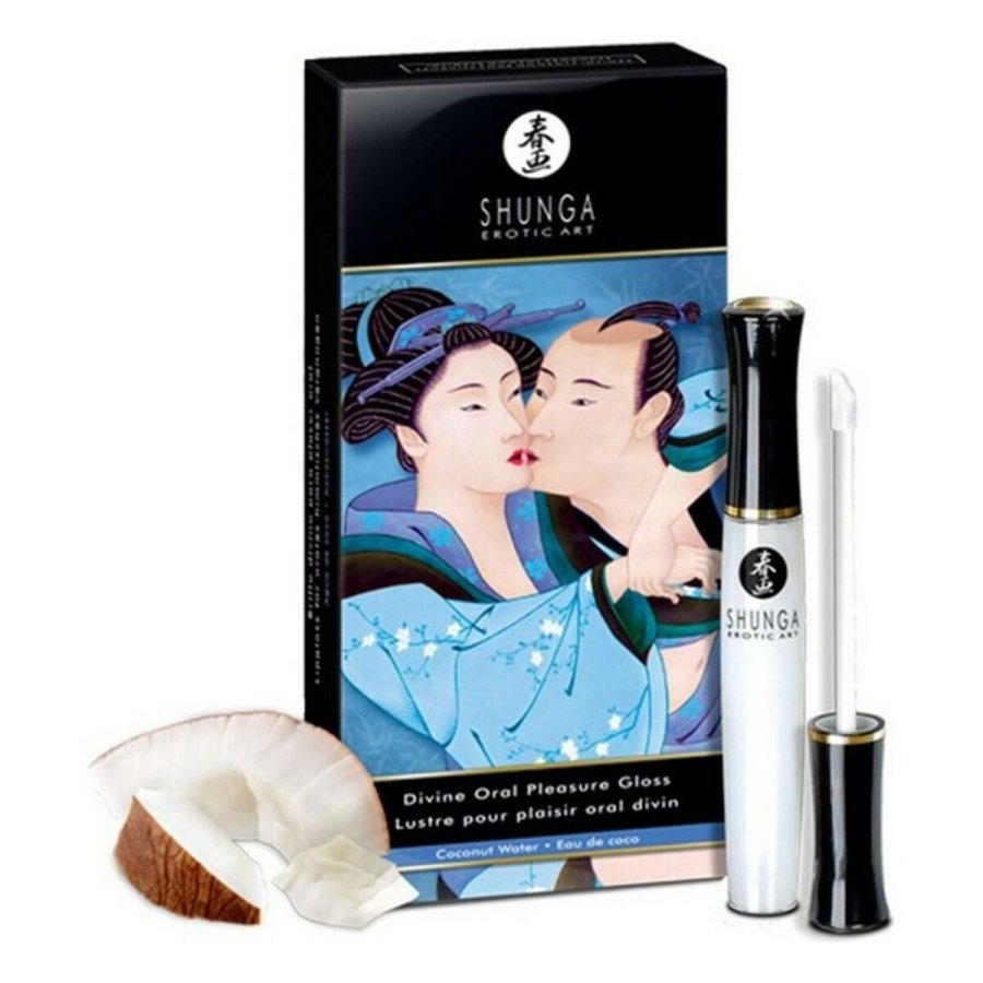Divine Oral Tilfredsstillelse Glans Kokosvand Shunga GR27352 (10 ml) Kokos 10 ml #5