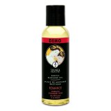 Erotisk massageolie Shunga 60 ml 100 ml Jordbr #1