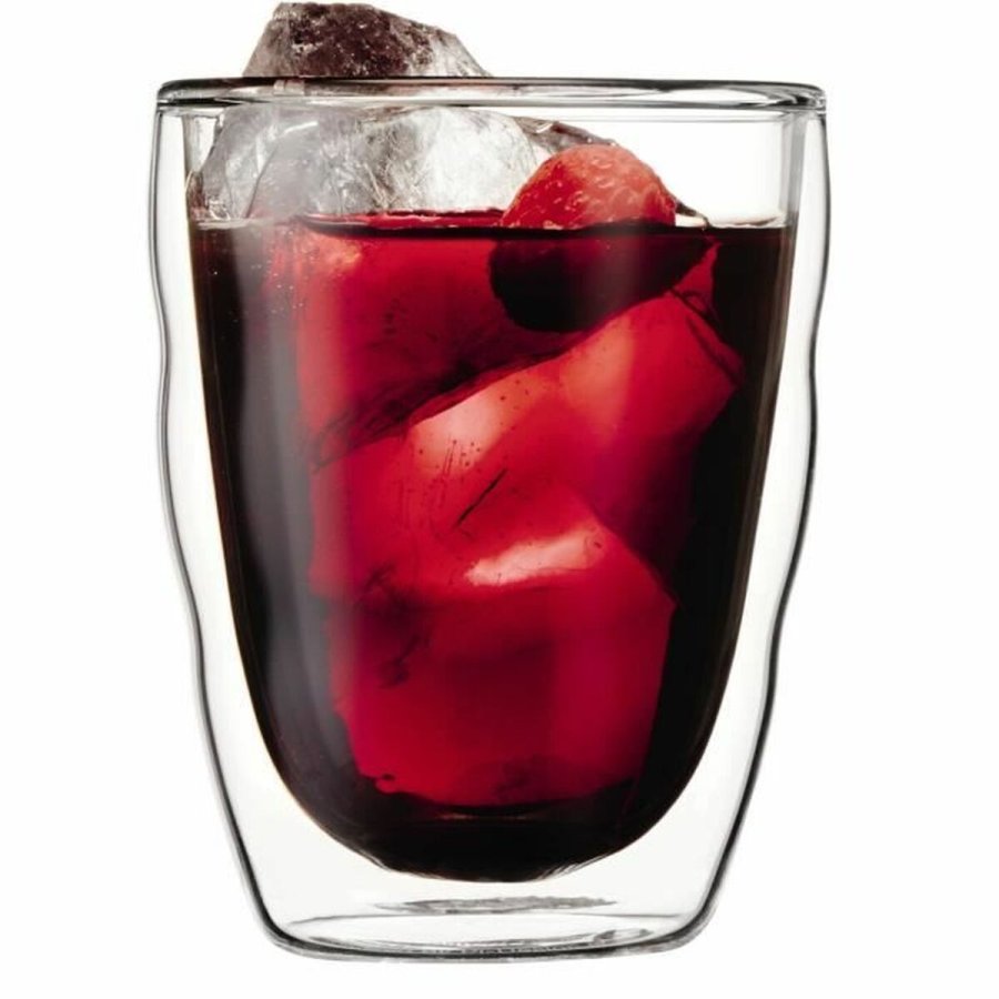 Glasst Bodum 350 ml Gennemsigtig Borosilikatglas Glat 2 Dele (2 enheder) #1
