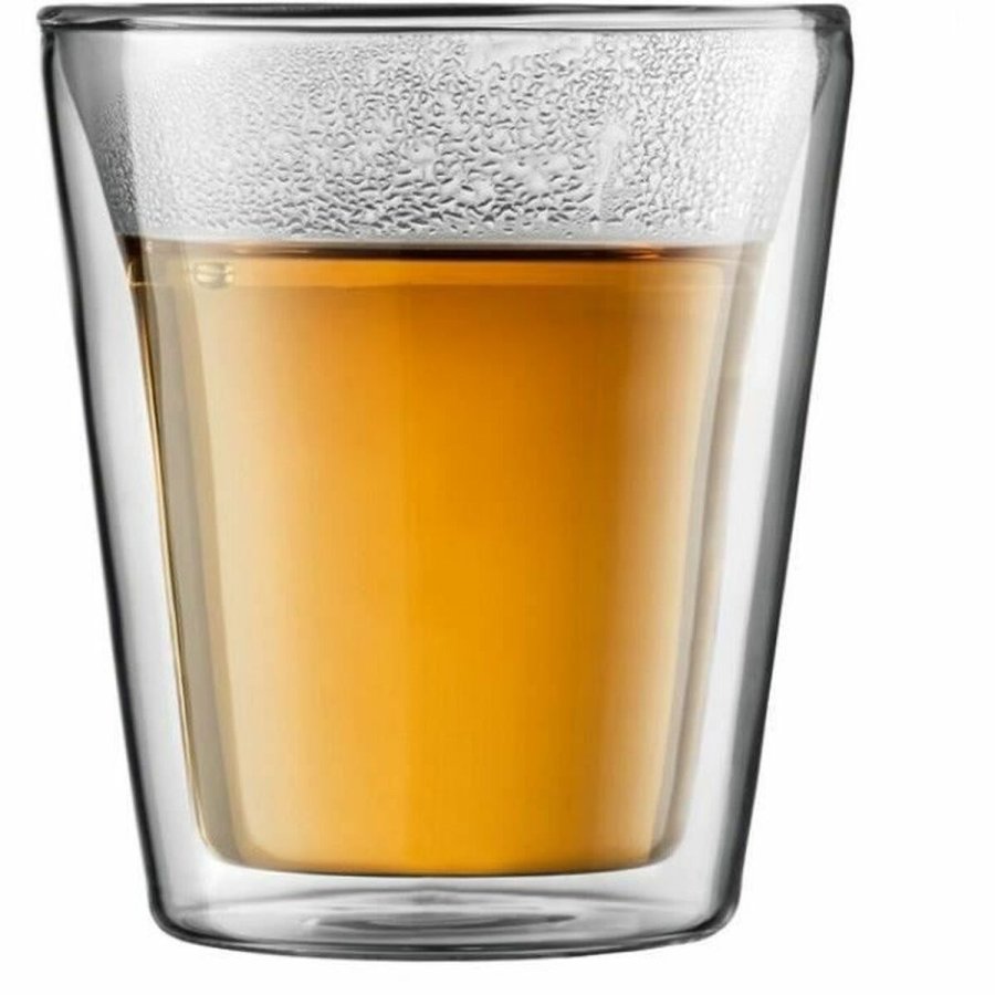 Glasst Bodum 200 ml Gennemsigtig Borosilikatglas Glat 6 Dele (6 enheder) #4
