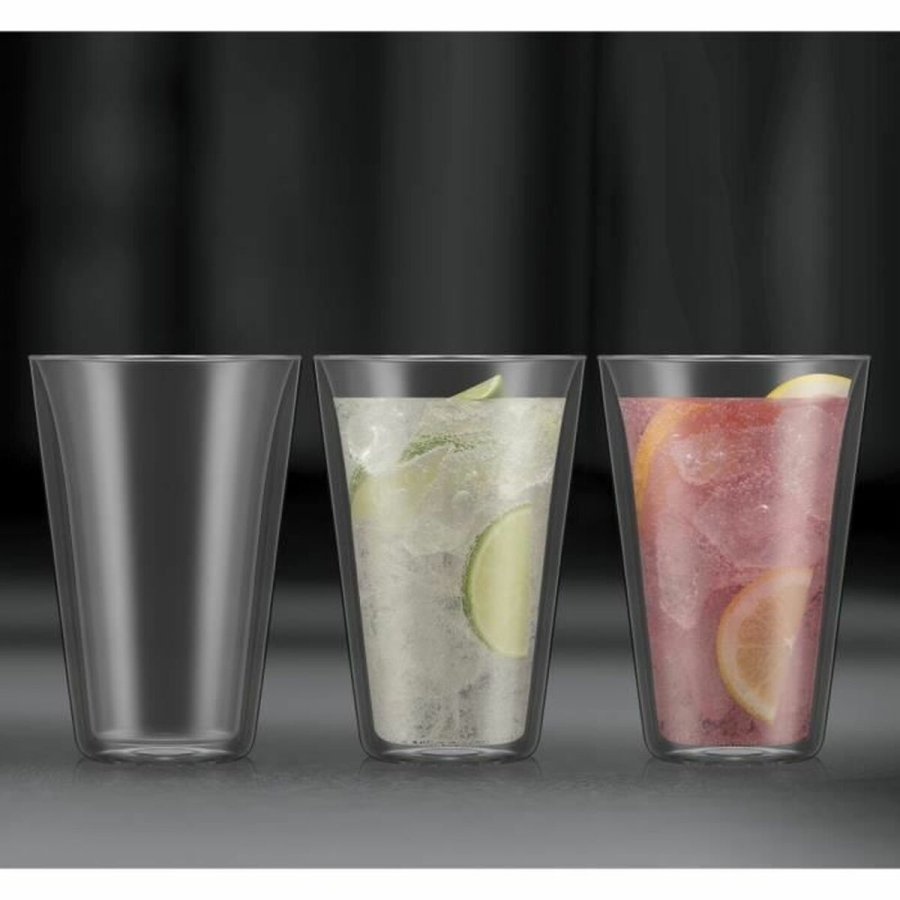 Glasst Bodum 400 ml Gennemsigtig Borosilikatglas Glat 6 Dele (6 enheder) #13
