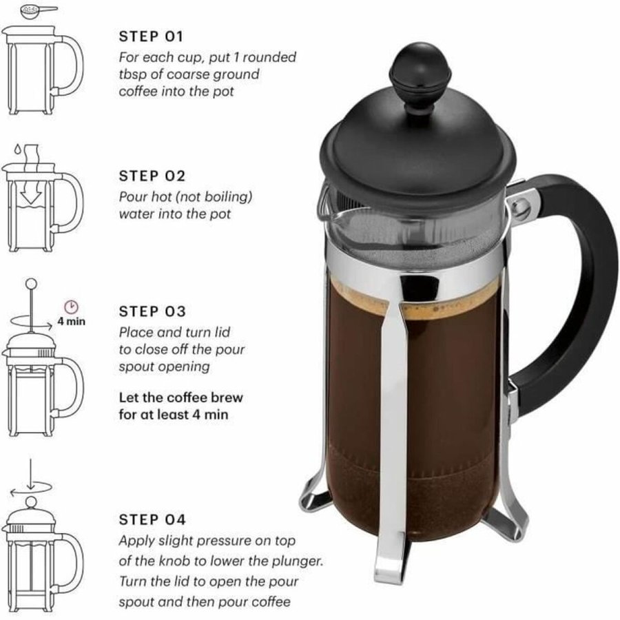 Kaffekande med stempel Bodum #7