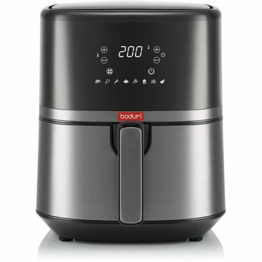 Varmluftsfrituregryde Bodum MELIOR Sort 1500 W 4,5 L #1