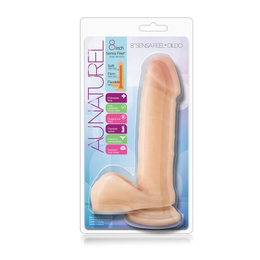 Realistisk Dildo Blush Au Naturel TPE  4,5 cm #9