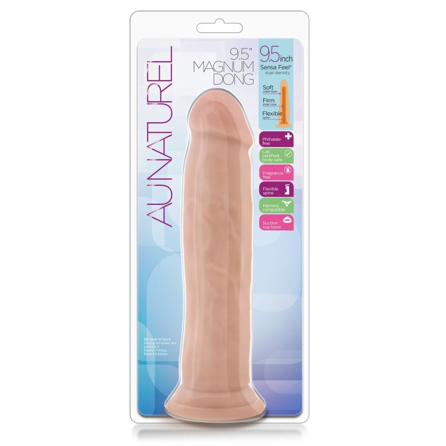 Realistisk Dildo Blush Au Naturel TPE  4,5 cm (22,8 cm) #5