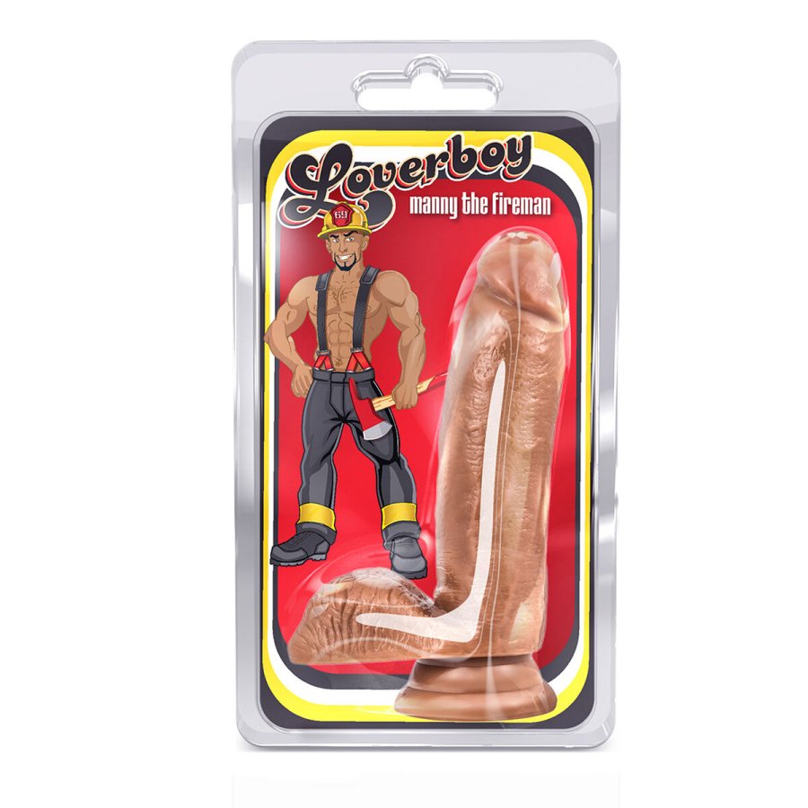 Realistisk Dildo Blush Loverboy PVC  4 cm (13,9 cm) #9