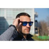 Solbriller Eagle WAVE Sort Spejl #7