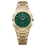 Dameur D1 Milano ULTRA THIN GOLD EMERALD ( 34 mm) #1