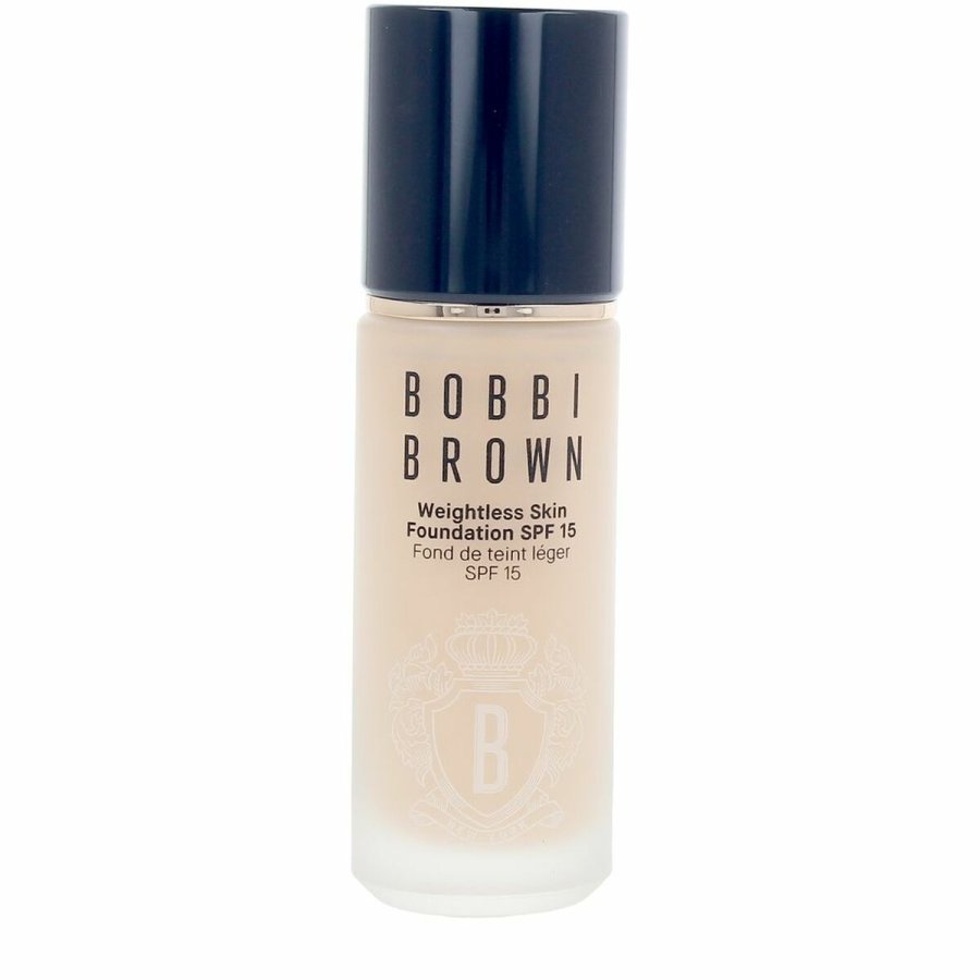 Flydende makeup foundation Bobbi Brown WEIGHTLESS SKIN Elfenben Spf 15 30 ml #1