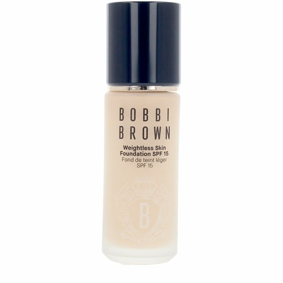 Flydende makeup foundation Bobbi Brown WEIGHTLESS SKIN Elfenben Spf 15 30 ml #1