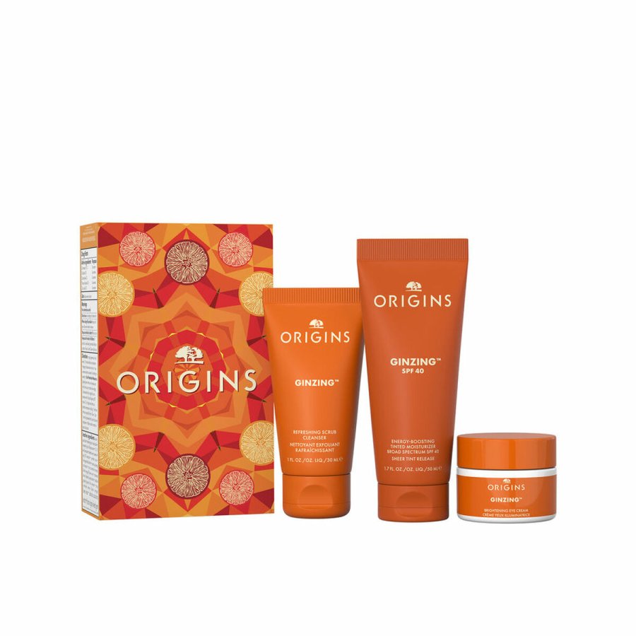 Unisex kosmetikst Origins GINZING 3 Dele #1