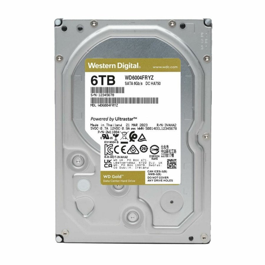 Harddisk Western Digital WD6004FRYZ 3,5