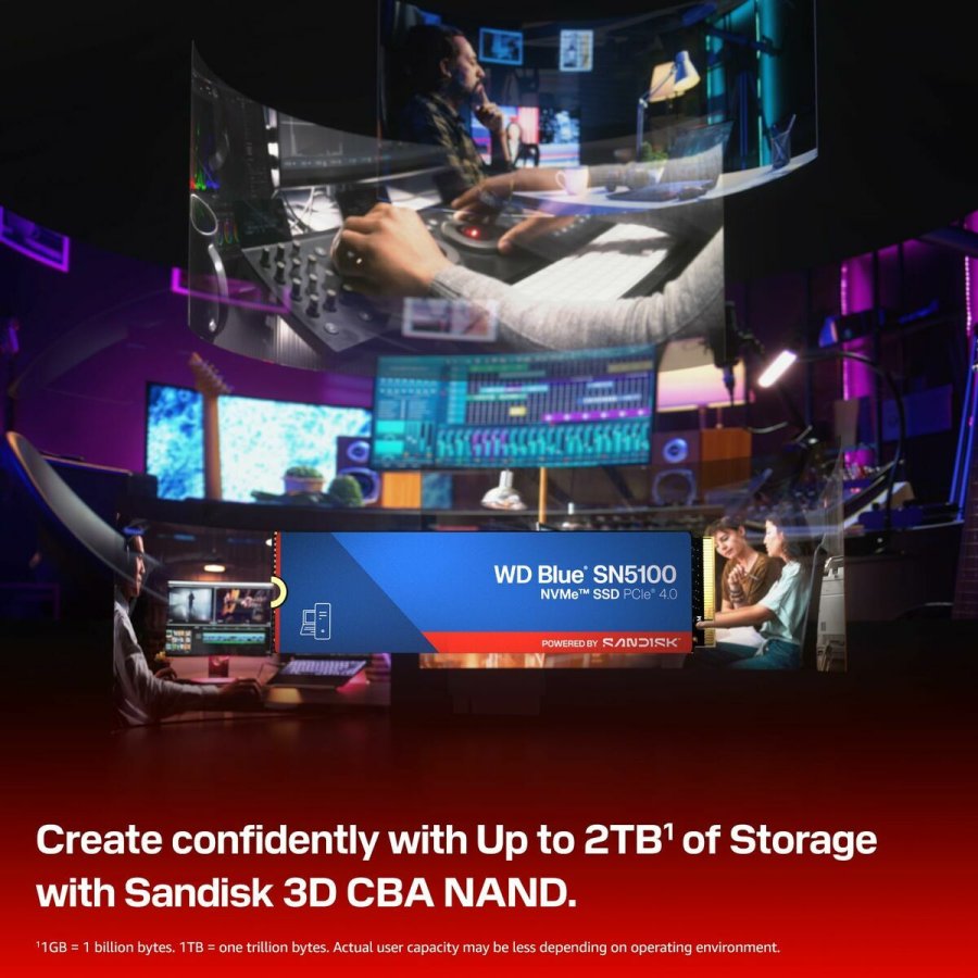 Harddisk Western Digital WDS100T5B0E 1 TB SSD #6