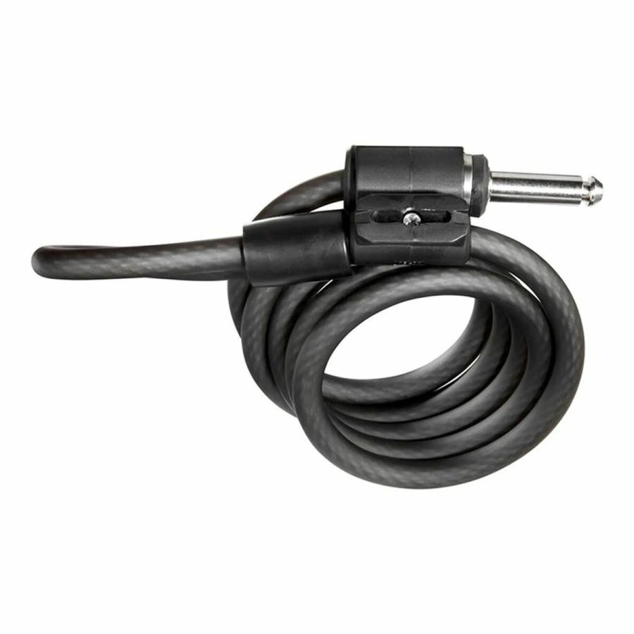 Kabel med hngels Kryptonite KRY002253 Sort 10 mm x 120 cm #1