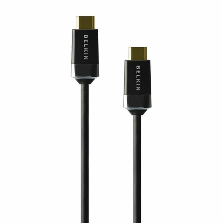 HDMI til micro HDMI kabel Belkin HDMI0018G-1M Sort Gylden 1 m #1