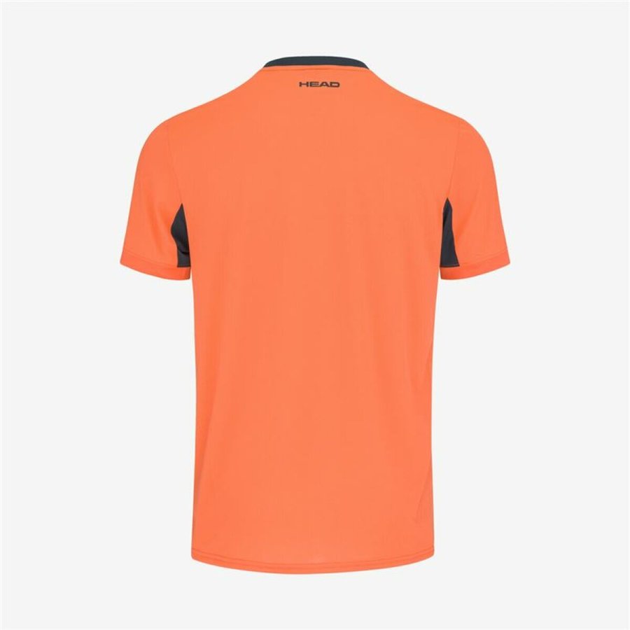 Kort�rmet Sport T-shirt Head Slice Lilla Orange #4