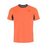 Kort�rmet Sport T-shirt Head Slice Lilla Orange #2