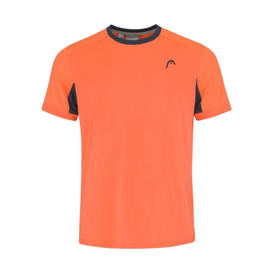 Kort�rmet Sport T-shirt Head Slice Lilla Orange #2