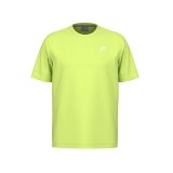 Kort�rmet T-shirt til M�nd Head Slice II Limegr�n Padel #1