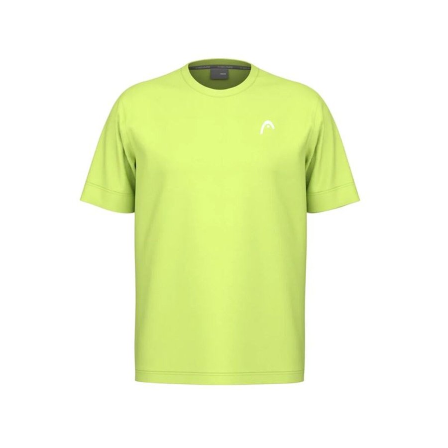 Kort�rmet T-shirt til M�nd Head Slice II Limegr�n Padel #1