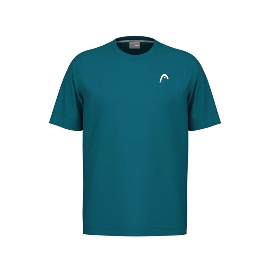 Kort�rmet T-shirt til M�nd Head Slice II Bl� Padel #1