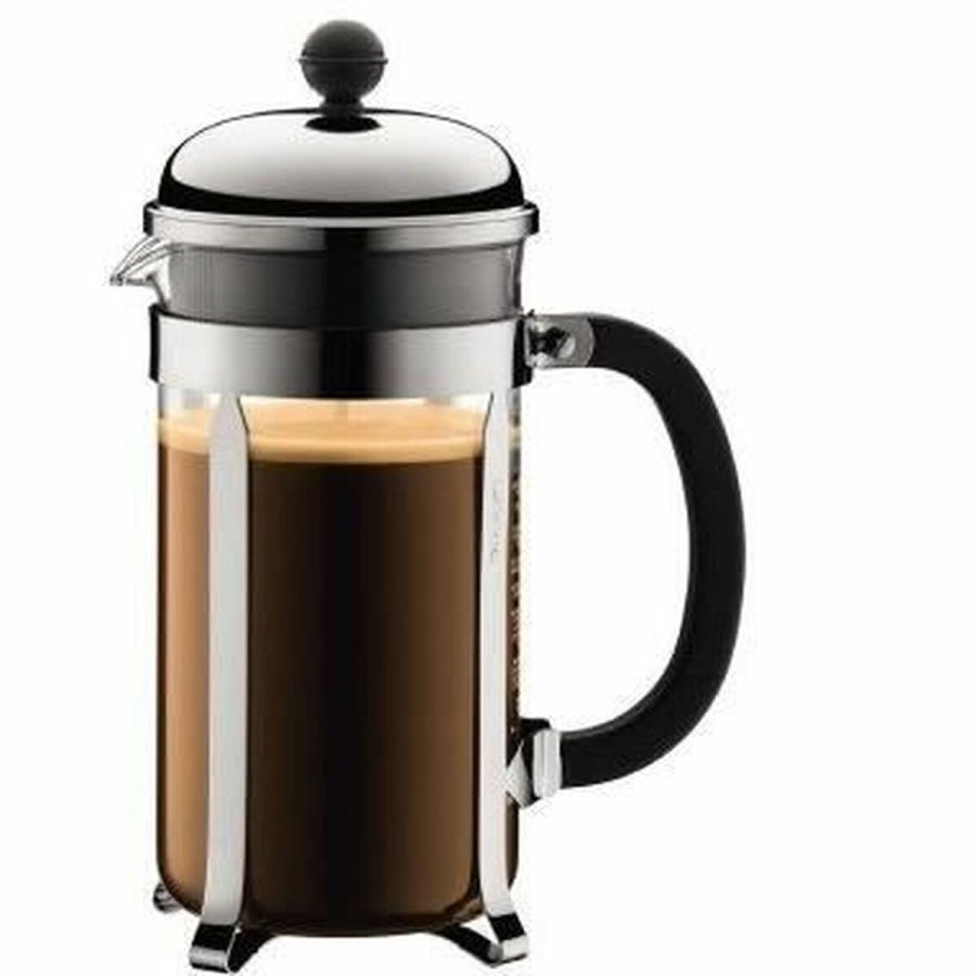 Kaffekande med stempel Bodum Chambord Rustfrit stl 1 L #1