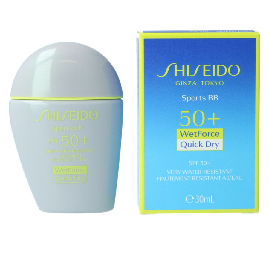 Fugtgivende Creme med Makeupeffekt Sun Care Sports Shiseido SPF50+ (12 g) #3