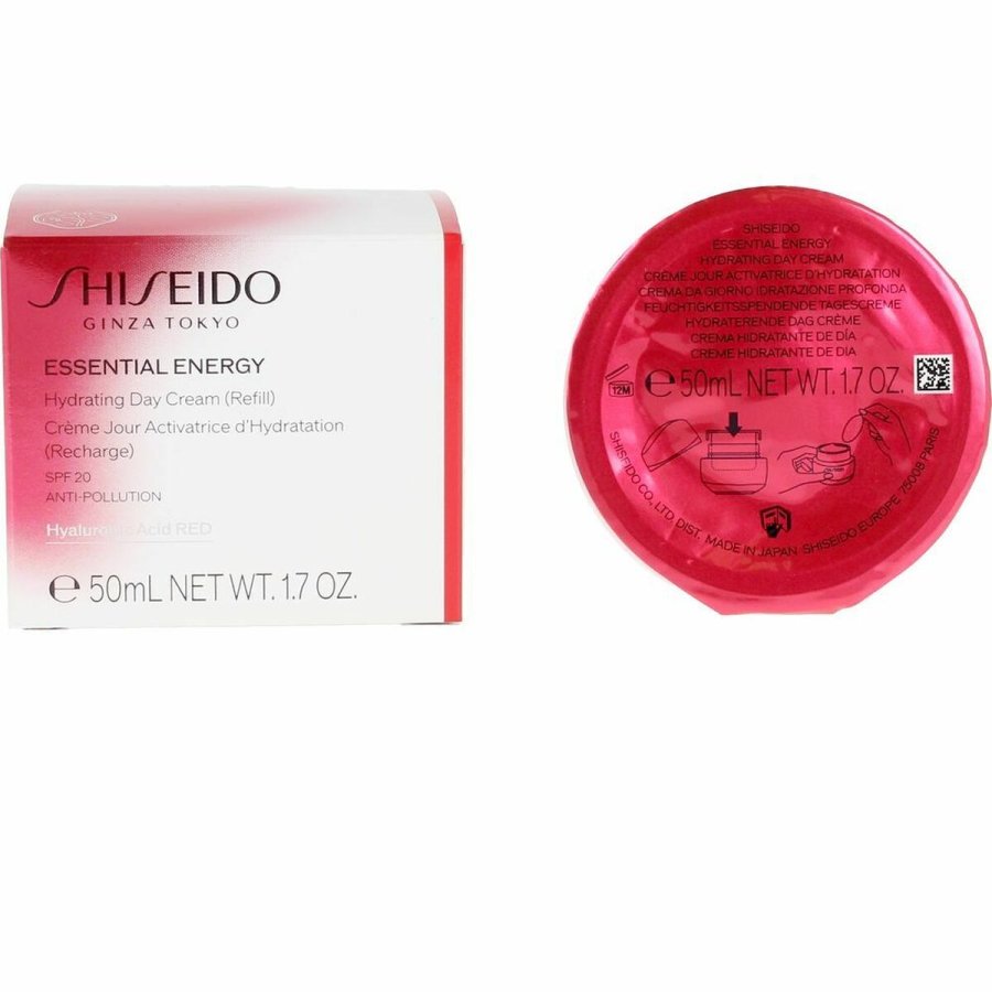 Fugtgivende creme Shiseido Essential Energy Genopfyldning: Spf 20 (50 ml) #1