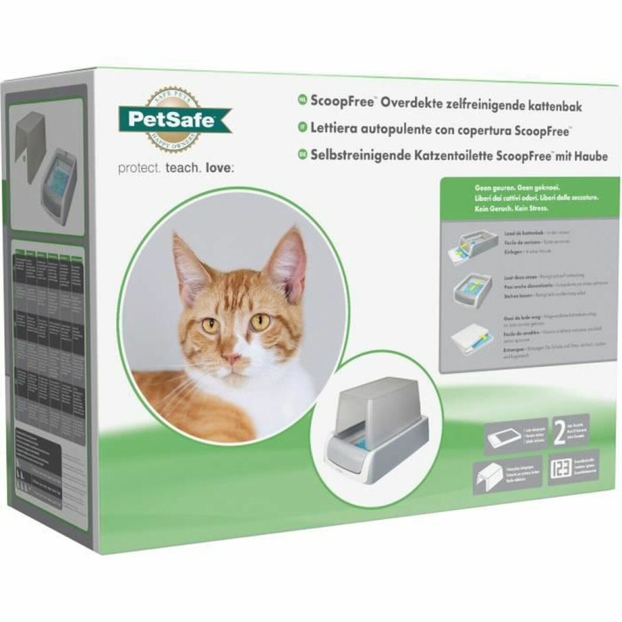 Kattebakke PetSafe Automatisk rengring 15 x 70 x 48,5 cm Hvid Plastik #4