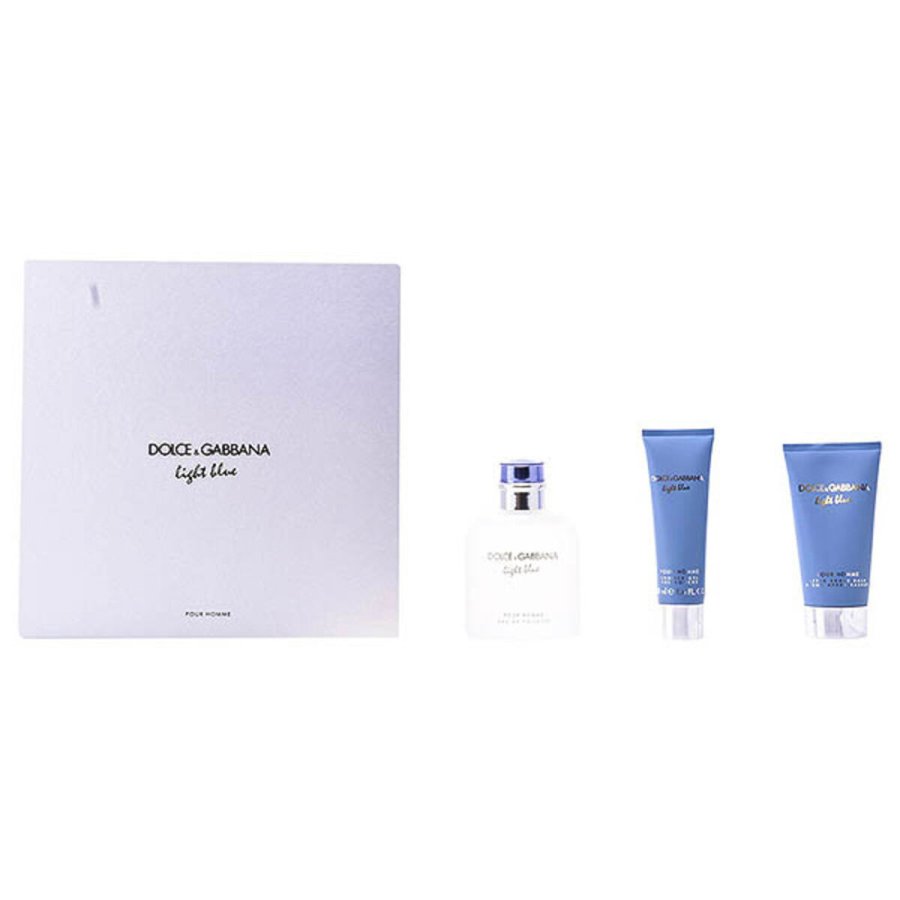 Parfume s�t til m�nd Light Blue Dolce & Gabbana (3 pcs) #1