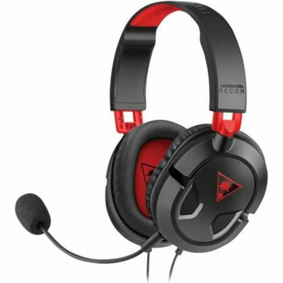 Hovedtelefoner med mikrofon Turtle Beach TB043101 Sort rouge #1