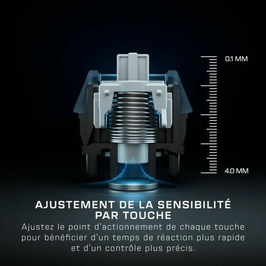 Tastatur Turtle Beach Vulcan II Tkl Pro Sort Fransk AZERTY #6