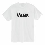 Kortrmet T-shirt til Mnd Vans Mn Classic Hvid Sort #1