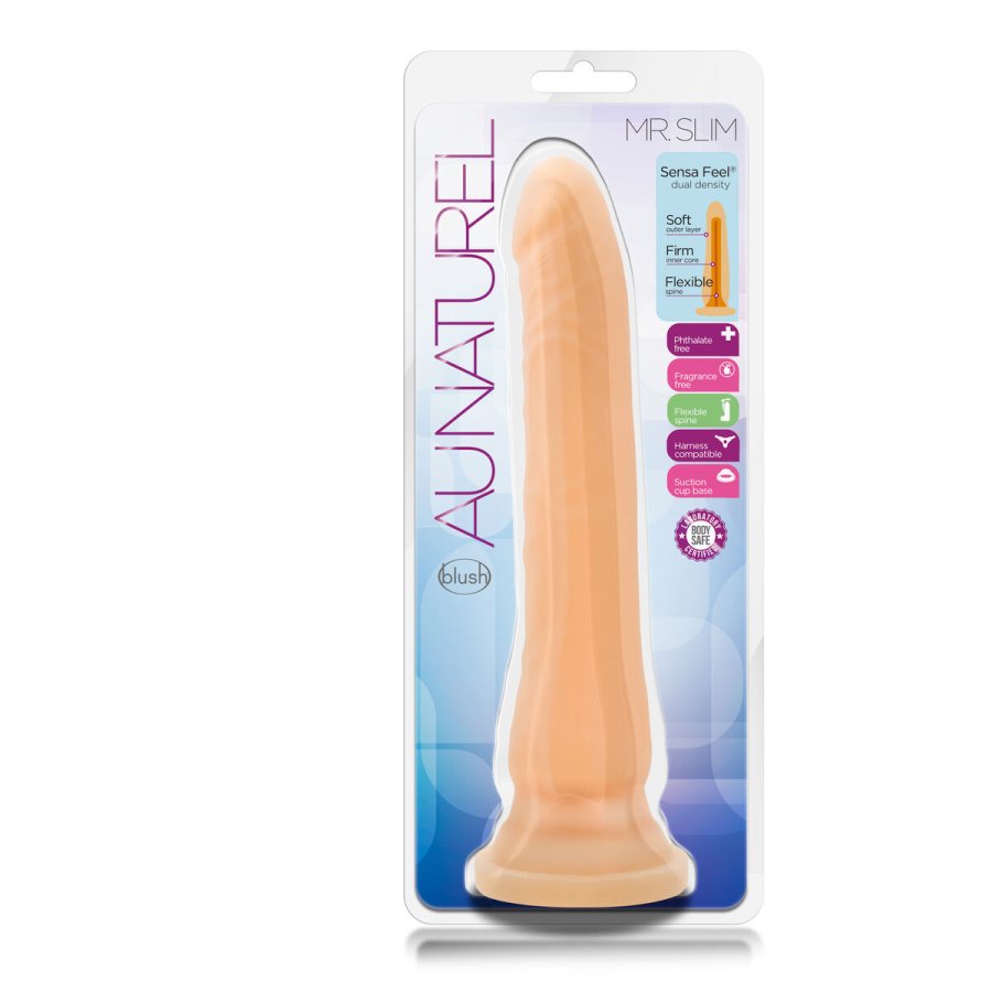Realistisk Dildo Blush Au Naturel TPE  4,3 cm (20,3 cm) #5